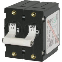 CIRCUIT BREAKER AA2TOGGLE 50A WHT