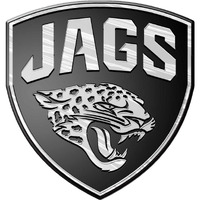 Jacksonville Jaguars Auto Emblem - Silver