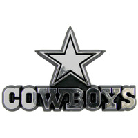 Dallas Cowboys Auto Emblem - Silver