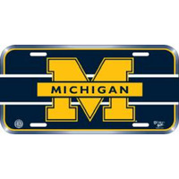 Michigan Wolverines License Plate