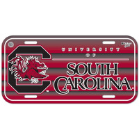 South Carolina Gamecocks Plastic License Plate