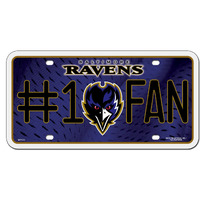 Baltimore Ravens License Plate #1 Fan