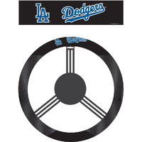 Los Angeles Dodgers Steering Wheel Cover Mesh Style CO
