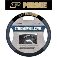 Purdue Boilermakers Steering Wheel Cover Mesh Style CO