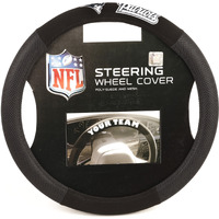 New England Patriots Steering Wheel Cover Mesh Style CO