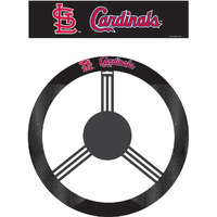 St. Louis Cardinals Steering Wheel Cover Mesh Style CO
