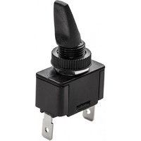 BLACK TOGGLE SWITCH (MOM. ON/OFF/MO