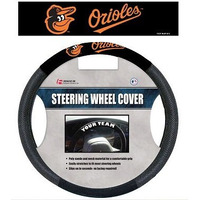 Baltimore Orioles Steering Wheel Cover Mesh Style CO