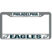 Philadelphia Eagles License Plate Frame Chrome