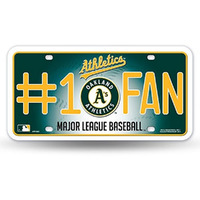Oakland Athletics License Plate #1 Fan