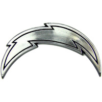 Los Angeles Chargers Auto Emblem - Silver