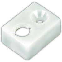 TYPE E - END STOP  WHITE