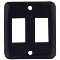 DOUBLE FACE PLATE  BK