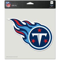 Tennessee Titans Decal 8x8 Die Cut Color