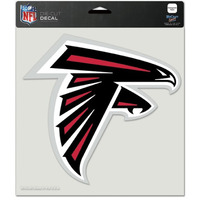 Atlanta Falcons Decal 8x8 Die Cut Color