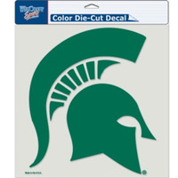 Michigan State Spartans Decal 8x8 Die Cut Color
