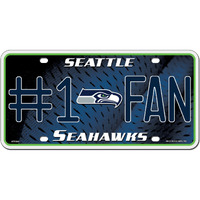 Seattle Seahawks License Plate #1 Fan