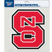 North Carolina State Wolfpack Decal 8x8 Perfect Cut Color