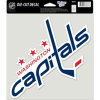 Washington Capitals Decal 8x8 Perfect Cut Color