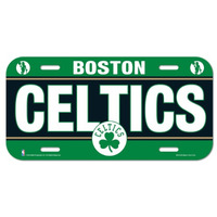 Boston Celtics License Plate