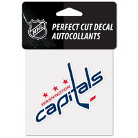 Washington Capitals Decal 4x4 Perfect Cut Color