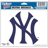 New York Yankees Decal 5x6 Ultra Color