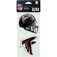 Atlanta Falcons Set of 2 Die Cut Decals