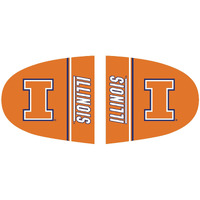 Illinois Fighting Illini Mirror Cover Large CO