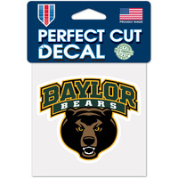 Baylor Bears Decal 4x4 Perfect Cut Color