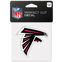 Atlanta Falcons Decal 4x4 Perfect Cut Color