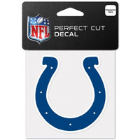 Indianapolis Colts Decal 4x4 Perfect Cut Color
