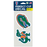 Florida Gators Set of 2 Die Cut Decals