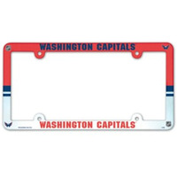 Washington Capitals License Plate Frame - Full Color
