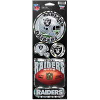 Las Vegas Raiders Stickers Prismatic