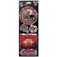 Tampa Bay Buccaneers Stickers Prismatic