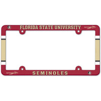 Florida State Seminoles License Plate Frame - Full Color