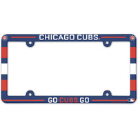 Chicago Cubs License Plate Frame - Full Color