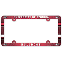 Georgia Bulldogs License Plate Frame - Full Color