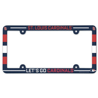 St. Louis Cardinals License Plate Frame - Full Color