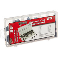 TITAN - 45252 80 PIECE VACUUM CAP ASSORTMENT WITH CARRY CASE