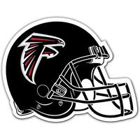 Atlanta Falcons Magnet Car Style 8 Inch CO