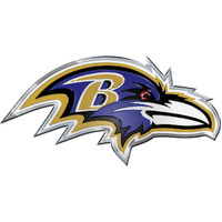 Baltimore Ravens Auto Emblem - Color