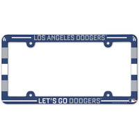 Los Angeles Dodgers License Plate Frame - Full Color