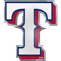 Texas Rangers Auto Emblem Color