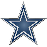 Dallas Cowboys Auto Emblem - Color