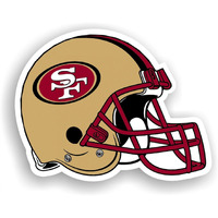 San Francisco 49ers Magnet Car Style 8 Inch CO