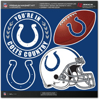 Indianapolis Colts Magnet Kit 4 Piece CO