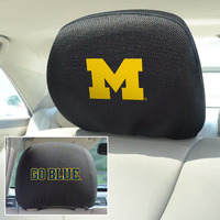 Michigan Wolverines Headrest Covers FanMats