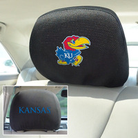 Kansas Jayhawks Headrest Covers FanMats