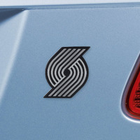 Portland Trail Blazers Auto Emblem Premium Metal Chrome - Special Order